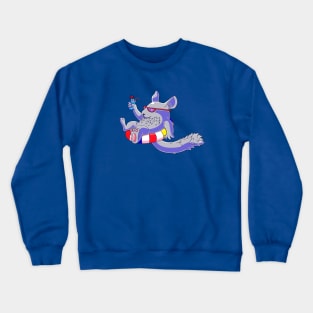 Chillin like a Chinchilla (No text) Crewneck Sweatshirt